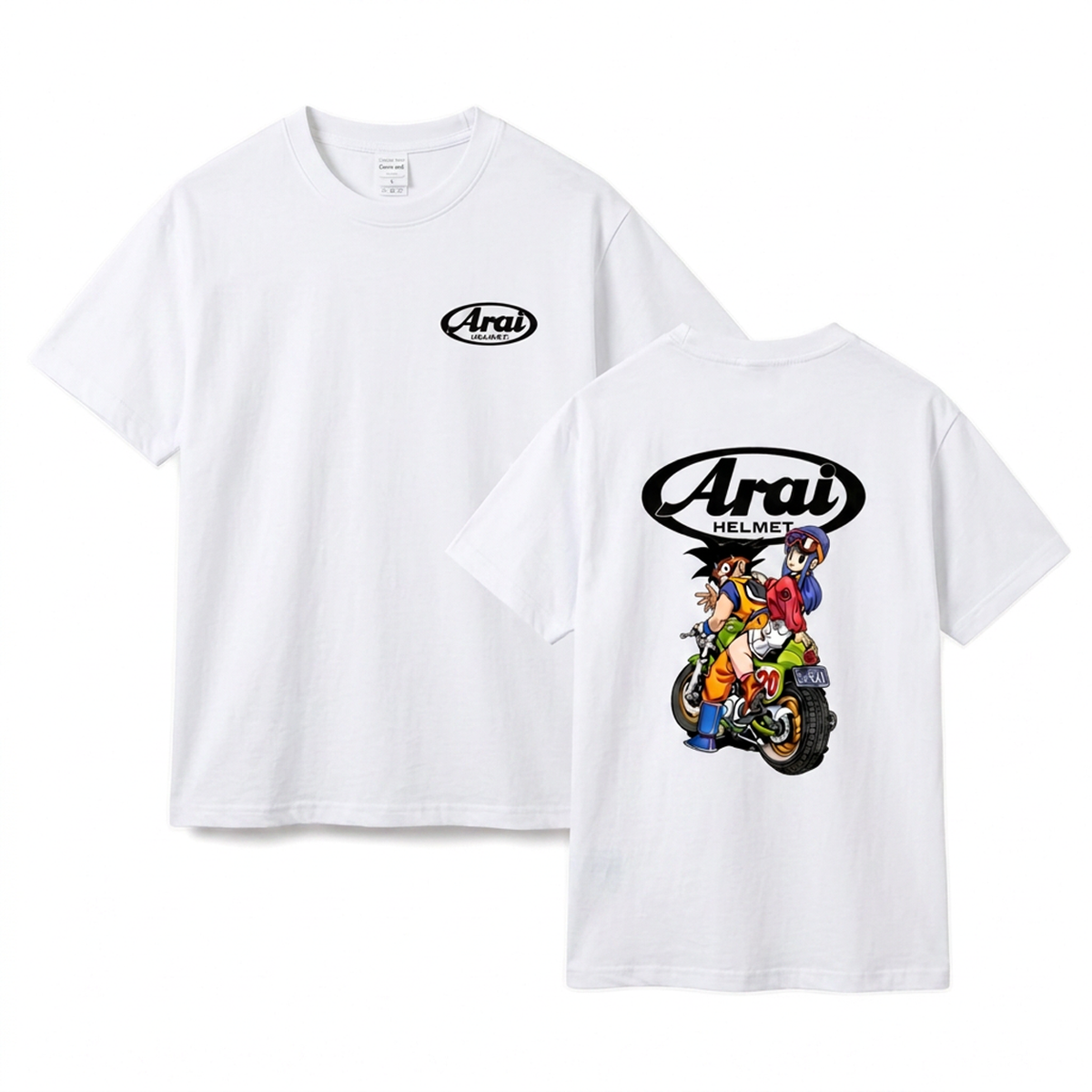 T-SHIRT ARAI GOKU ET BULMA