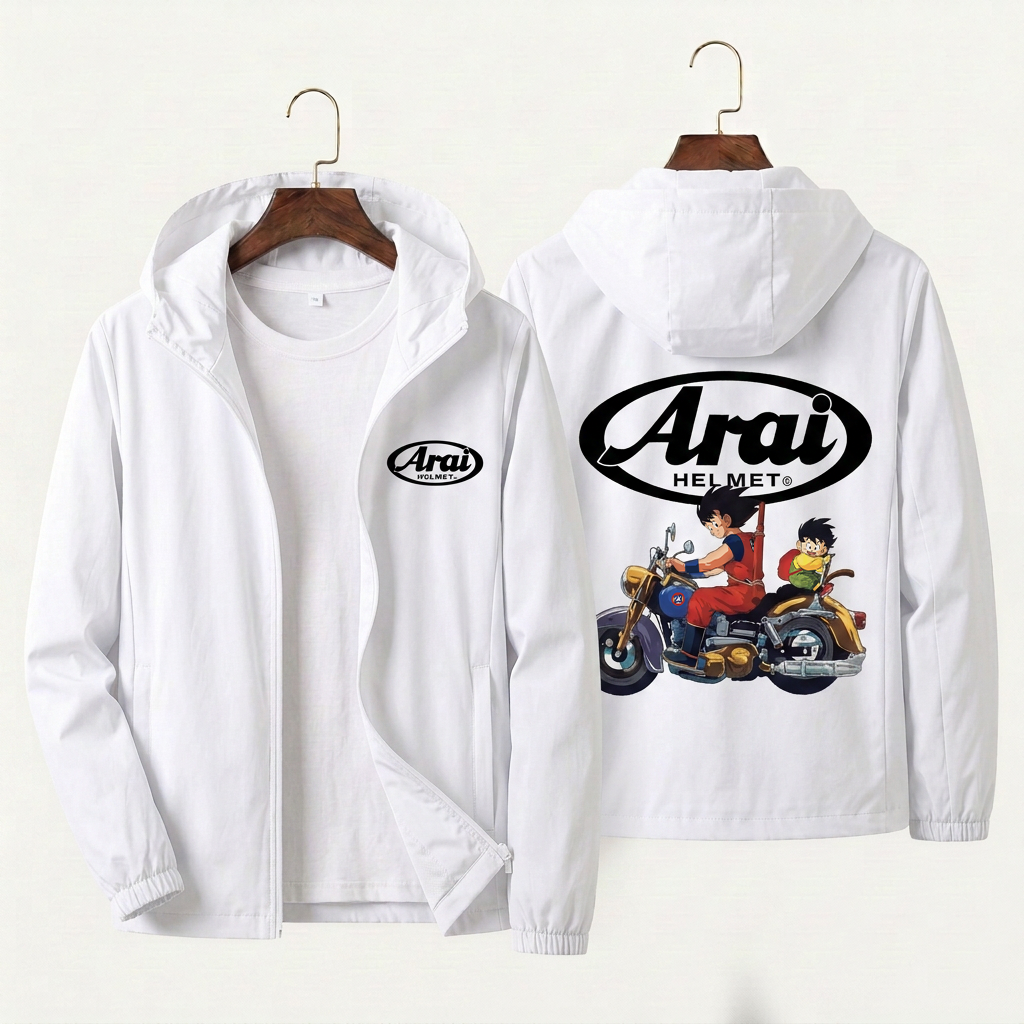 IMPERMÉABLE (K-WAY) ARAI GOKU ET GOHAN