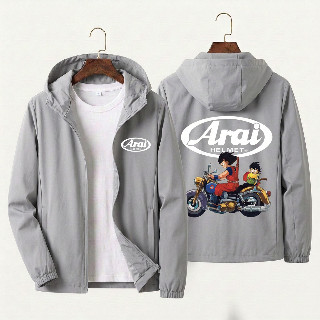 IMPERMÉABLE (K-WAY) ARAI GOKU ET GOHAN